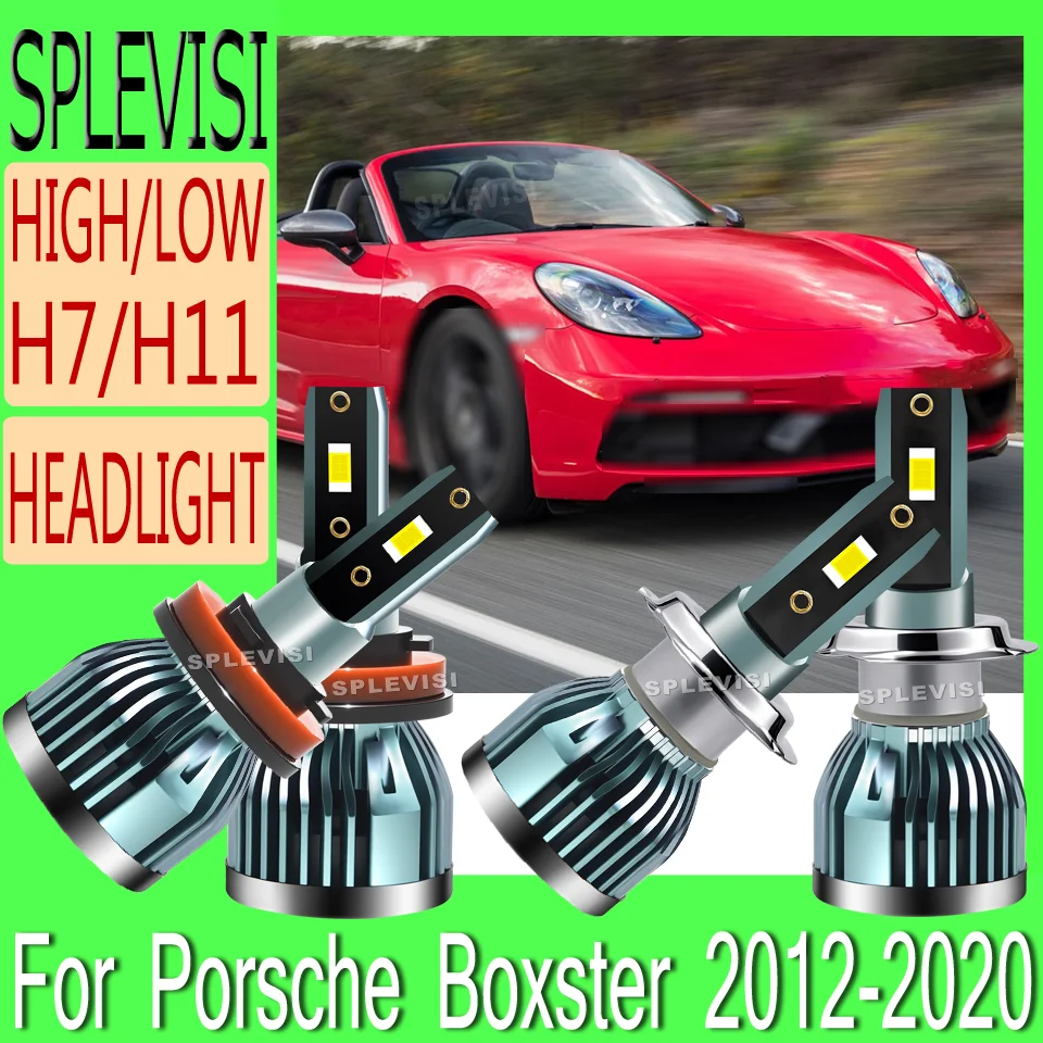 

Фара повышенной яркости hi/low h7/h11 LED Easy Fit IP68 для Porsche Boxster 2012 2013 2014 2015 2016 2017 2018 2019 2020