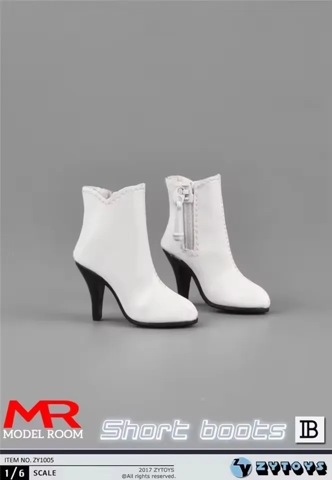 1/6 Female High-Heeled Boots Action Figure 12'' ZY1019 ZY1045