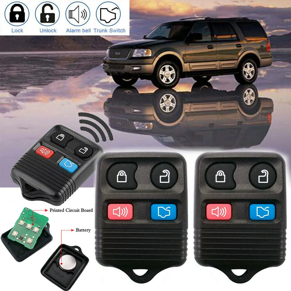 Mando a distancia para coche, mando a distancia para Ford Expedition Explorer, 2004, 2005, 2006, 2007, 2008, 2009, 2 uds.