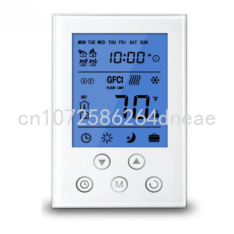 GM4 Programmable Thermostat, with Floor Sensor, Class A GFCI