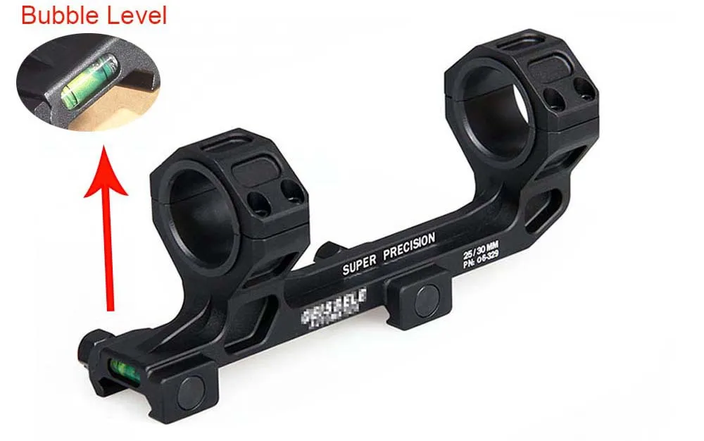 Factory direct sales 5027 level Siamese 30 to 25 bracket 20mm card slot sight fixture 20mm rail