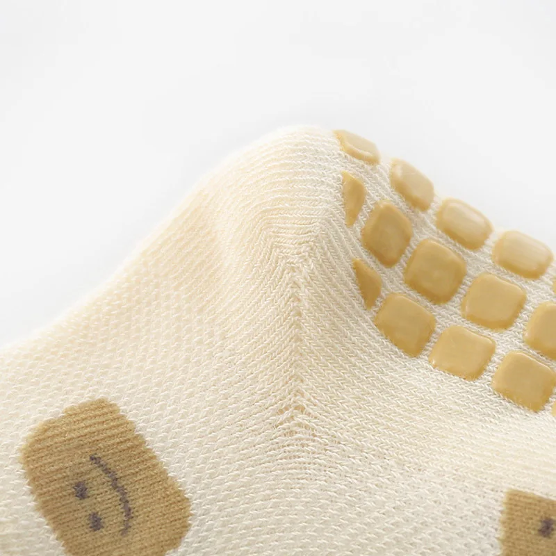 5 Paar rutschfeste Kindersocken mit niedlichem Cartoon-Muster für Kinder, Jungen und Mädchen, Bodensocken, bequem, atmungsaktiv, für Kleinkinder – Detail 9