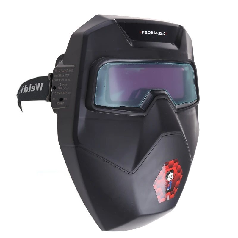 Automatic Dimming Welding Mask for TIG MIG ARC Plasma Cut Anti Falling Material Suitable for Electric Welding Gas Weld