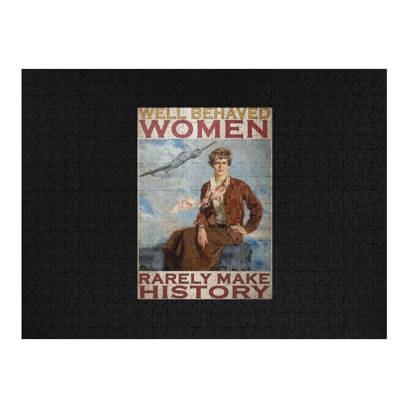 

Винтажная девушка, хорошо поведениеженщины, редкая история, постер, головоломка на заказ, головоломка для детей, головоломка