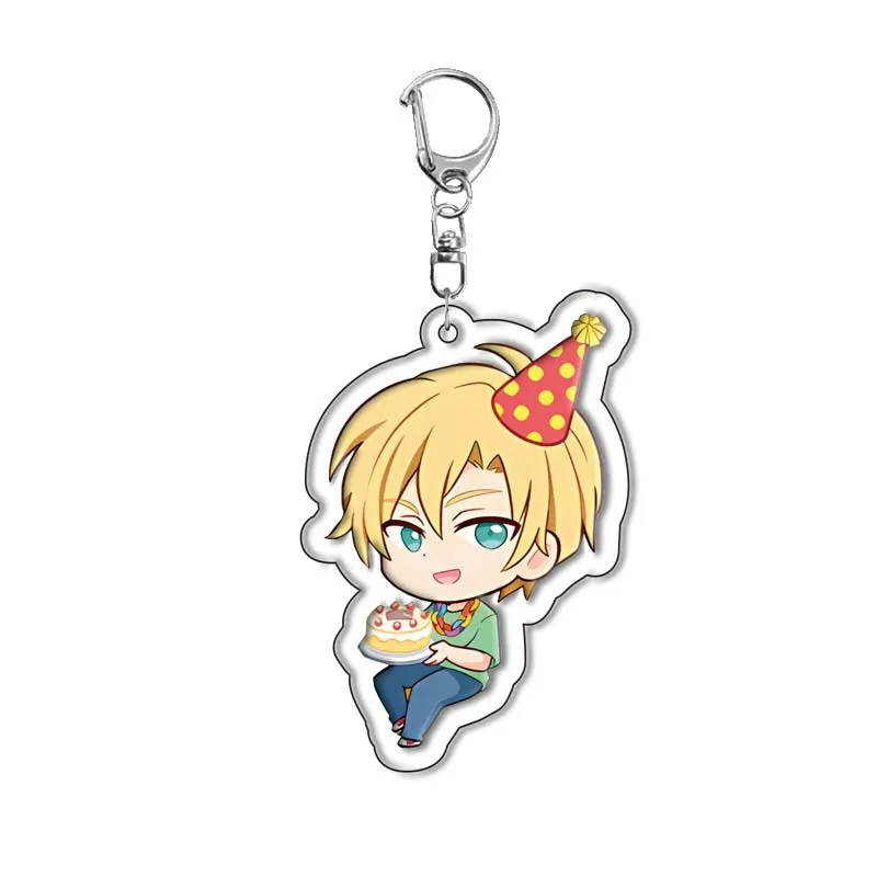 

Anime BANANA FISHS Acrylic Stand Keychains Figure Model Plate Holder Cake Topper Cartoon Characters Car Bag Pendant Wholesale