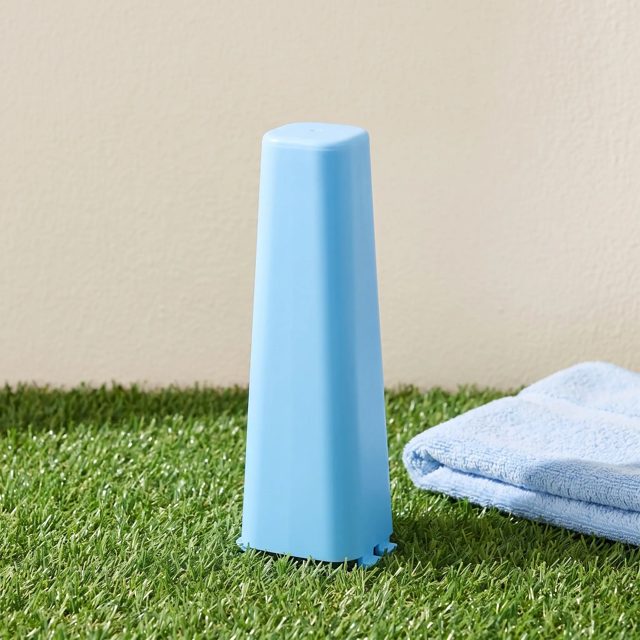 Dog Peeing Post for Indoor Dog Toilet Training Essential Marking Column Secure Base Grid Fixation Small Breed Potty Solution