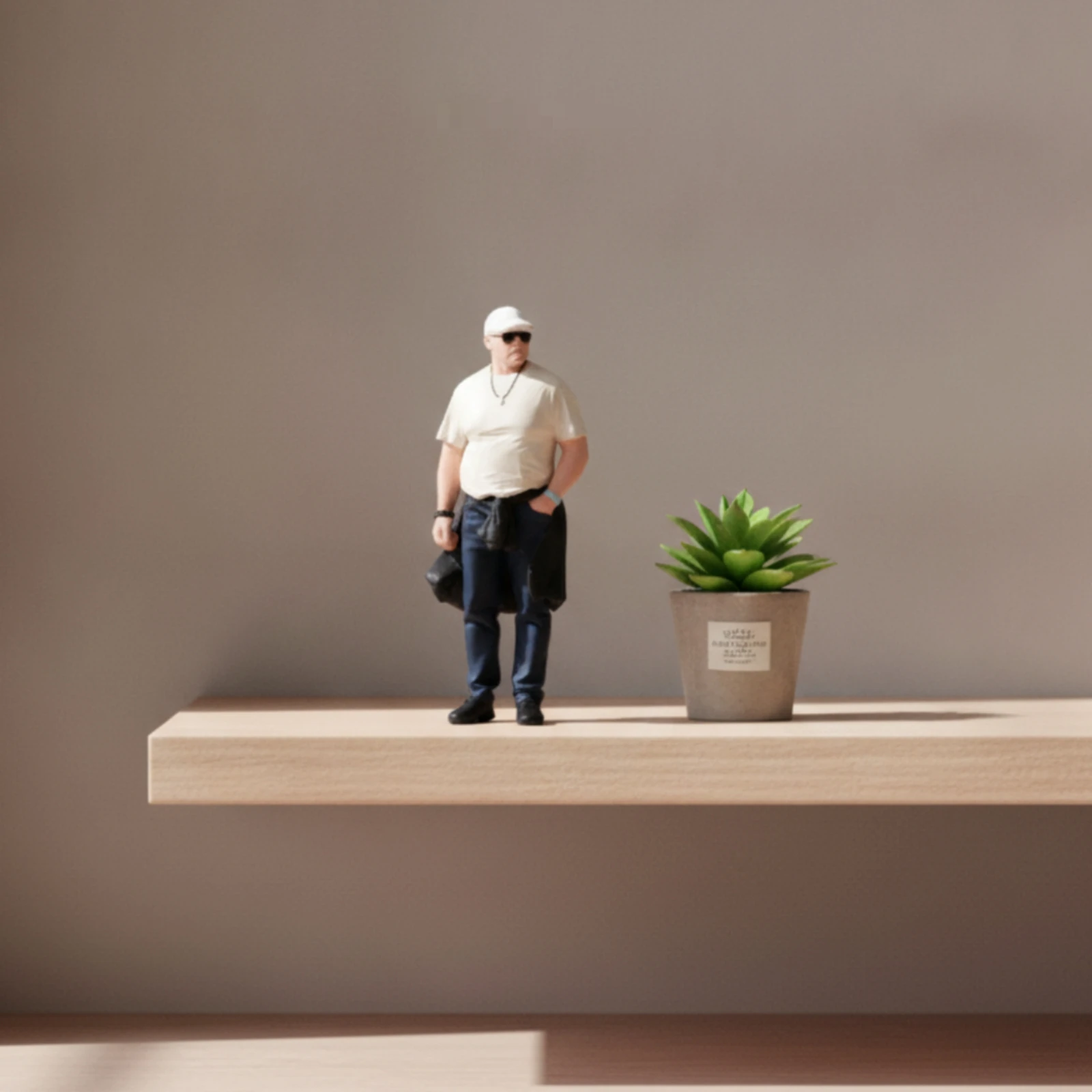 Miniature Human Figurine Hand-Painted Scale Model Figure Human Figure Model Detailed Diorama Prop Versatile for Hobbyists, Desk