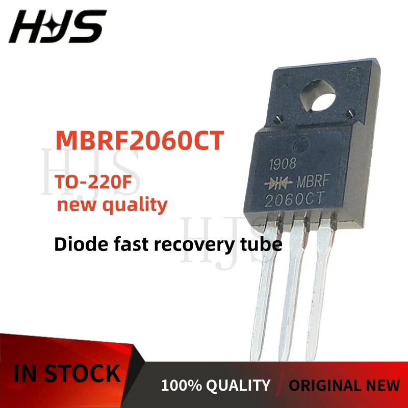 10-20-50PCS 100% new and quality MBRF2060CT B2060G 2060 TO-220F Diode fast recovery tube