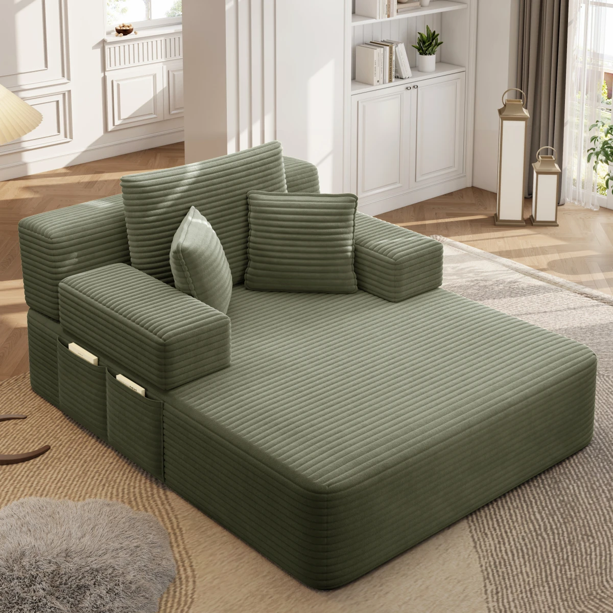 Amazonn Ready Compressed Sofa Bed Foldable Sofa In A Box Fast Shipping Living Room Furniture Space Saving