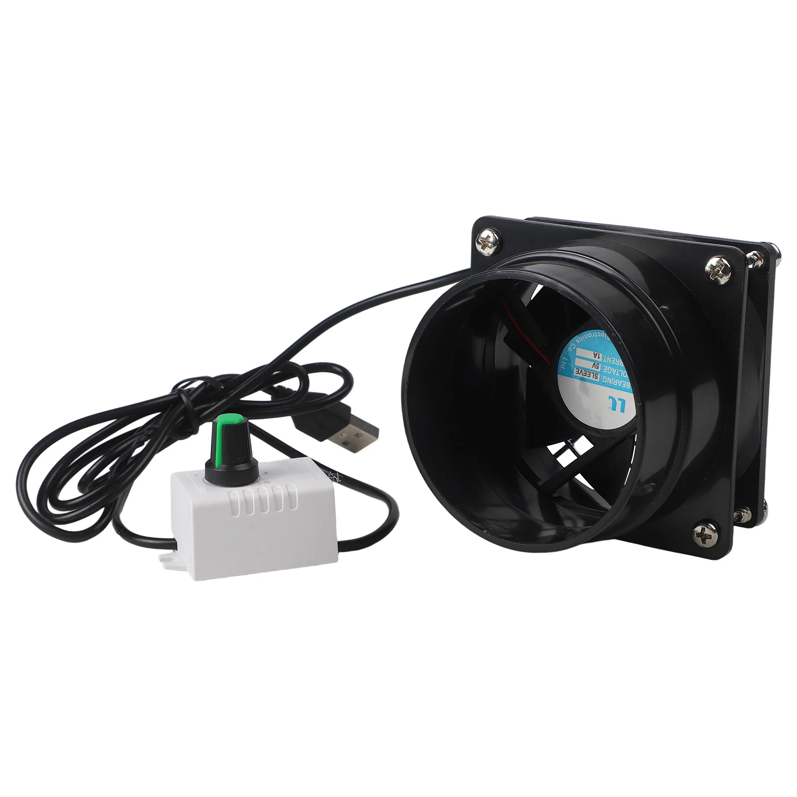 

Вентилятор вытяжной с USB-питанием, регулируемой скоростью, поглотителем дыма и воздуховодом для удаления испарений в мастерских и для использования в домашних условиях