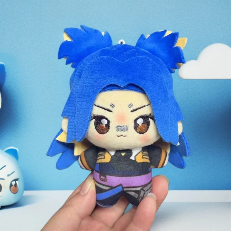 10cm Plushie Valorant Clove Adorable Plush Printed Starfish Body Doll Pendant Cosplay Keychain Toys Backpack Ornaments Gift