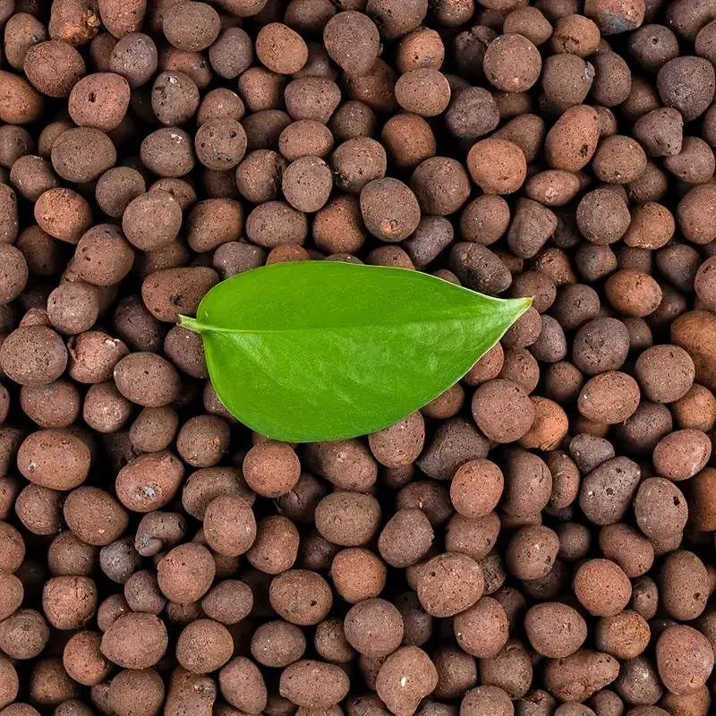 500g/packGarden Hydroponic Expanded Clay Pebbles15mm-20mm Lightweight Clay Balls Natural Clay Balls Growing Media for Hydroponic