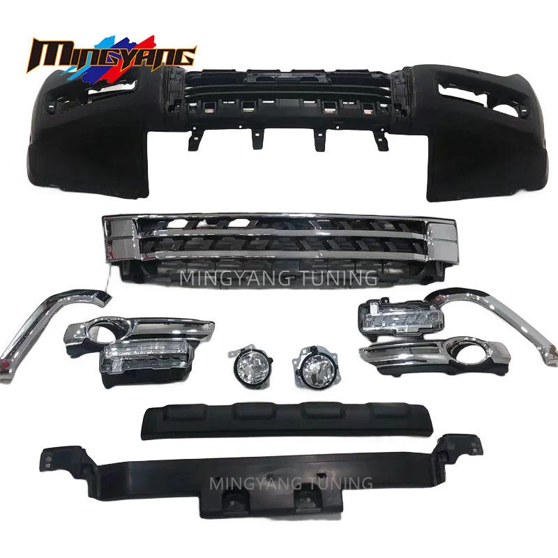 

Front Bumper Body Kit for Mitsubishi Pajero V93 V97 2015 2018 Upgrade to V98 2019