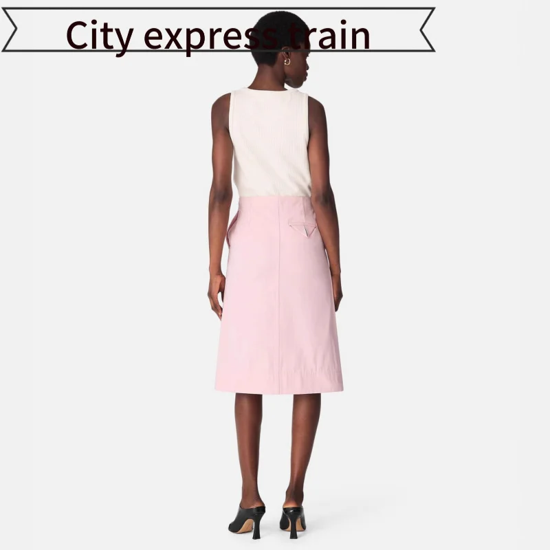 

Slimming Effect Pink Leather Patchwork Sexy Lace Me Strapl Dr Ele Sle Long Sve Full Length Faionable Women...