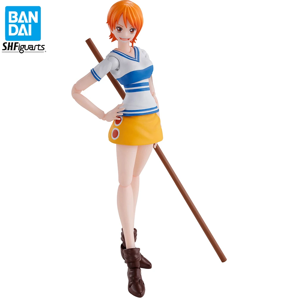 

[In-Stock] Original BANDAI One Piece S.H.Figuarts Nami (Dawn of Adventure) 140 mm Nice Anime Action Figure Model Collection Toys