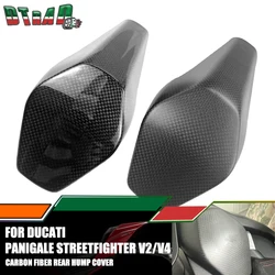 For DUCATI Panigale V2 V4 V4S V4R Streetifghter V4/S V2 Carbon Fiber Rear Seat Hump Cover Fairing Kit Motorcycle Modified Parts