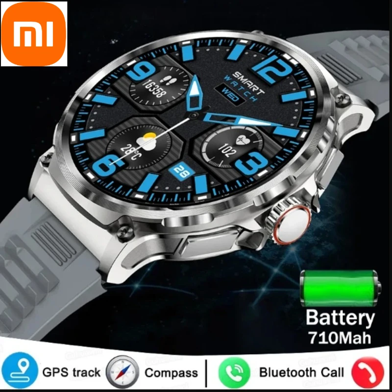 

Xiaomi Новые GPS Track Смарт-часы 1,85-дюймовый Ultra HD-экран 710 мАч Большая батарея Спорт Фитнес Bluetooth Вызов Смарт-часы подарок
