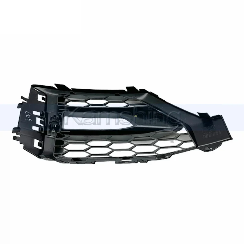 Kamshing Front Bumper Foglight Frame For Audi Q2 Q2L 2018-2021 Front Bumper Grille Frame Chrome Strip Foglamp Cover