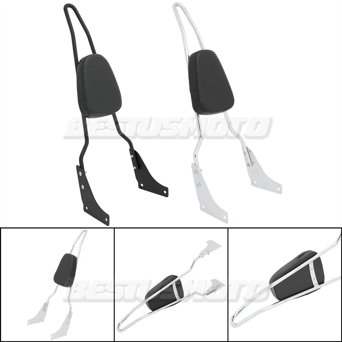Oparcie motocyklowe Sissy Bar do Honda VT1100 VT1100C Spirit VT1100C2 ACE Sabre VT1100T Shadow ACE Tour 1100 1995-2007
