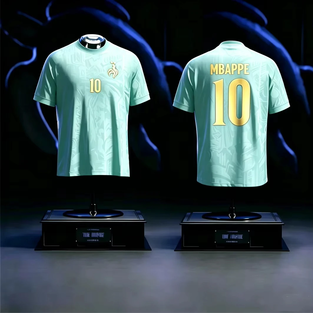 2026 New 10th Anniversary Special Edition Soccer Jersey/T-shirt / French Sports T-shirt for Football Training