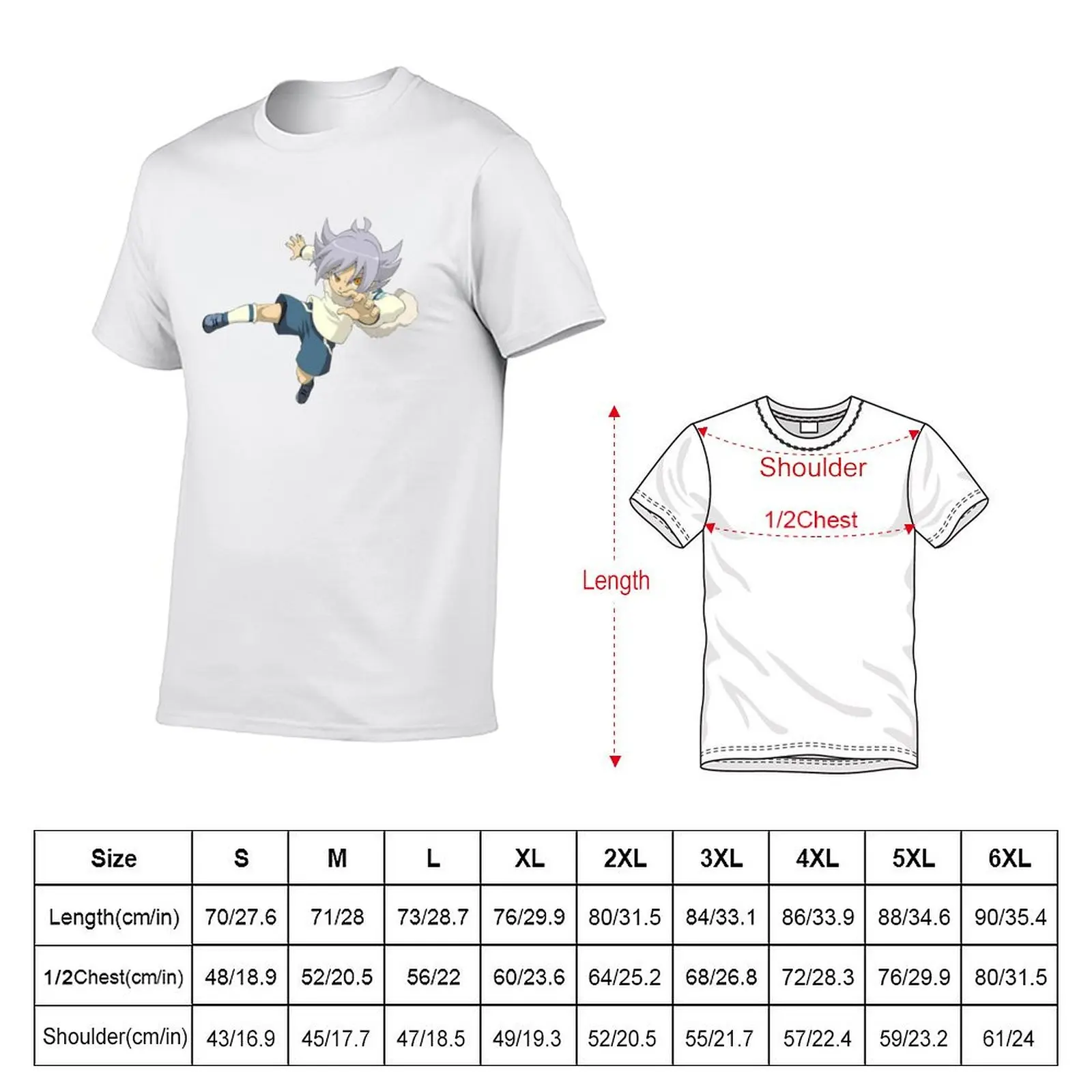 Shawn Frost / Shiro Fubuki Technique T-Shirt Big and Tall Basic Tee Shirt