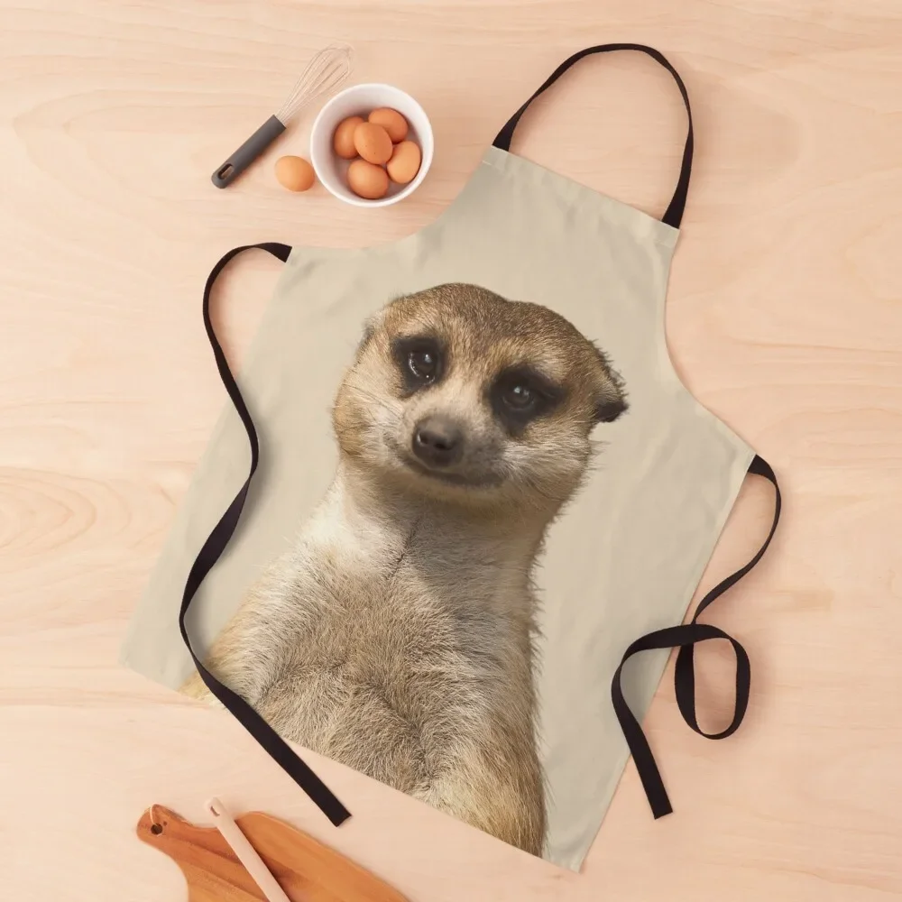 

Adorable Meerkat Apron Kitchen Tools Accessories for home useful pieces Restaurant Useful Things For Kitchen Apron