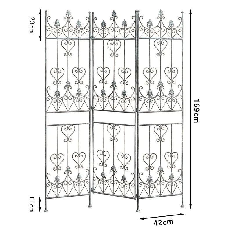 Factory Direct 2026 Iron climbing vine frame Rose climbing flower frame climbing garden plant gardening balcony courtyard decora