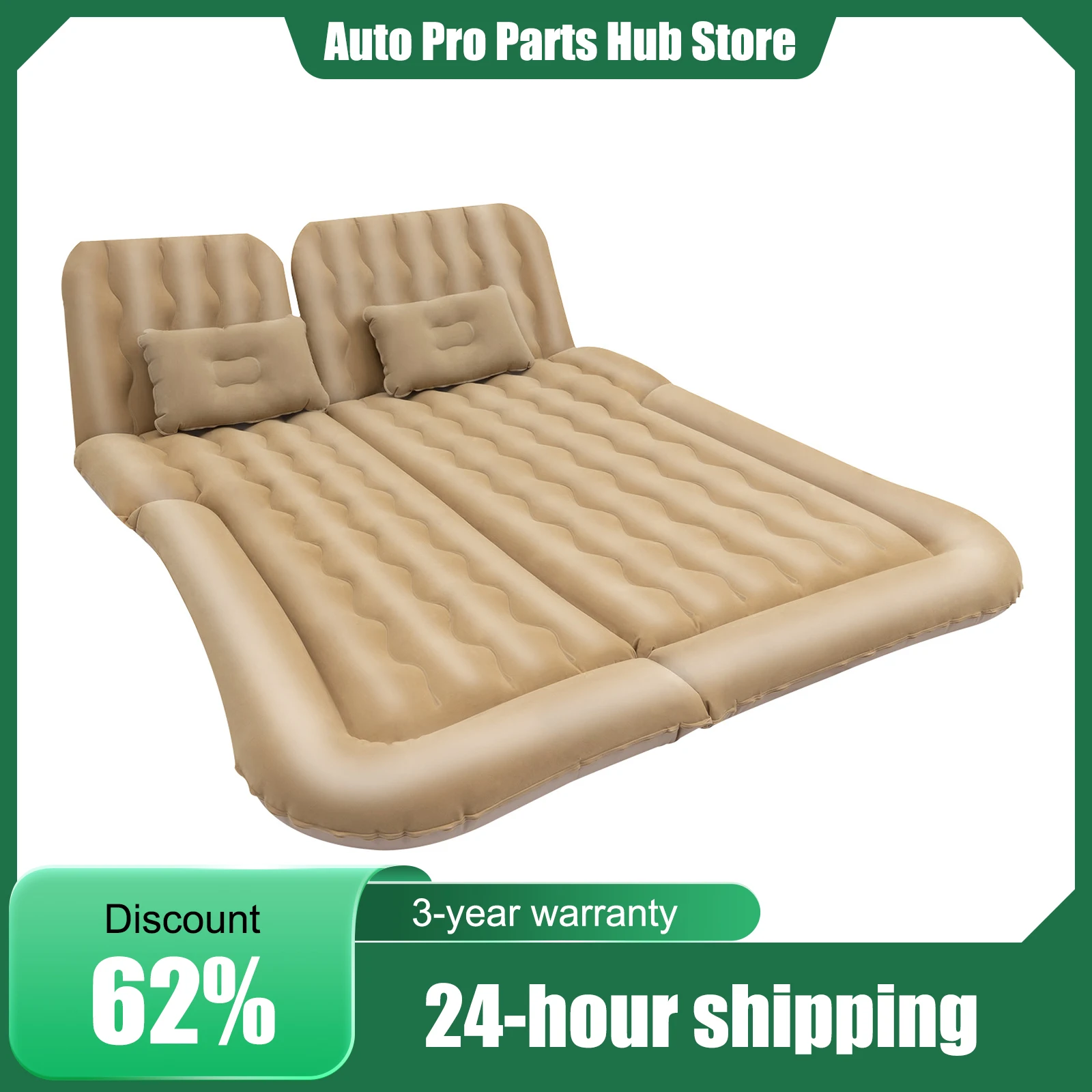 

Автомобильный надувной матрас, спальные кровати на заднем сиденье грузовика внедорожника с комплектом воздушных насосов, универсальный автомобильный дорожный матрас с комплектом воздушных насосов