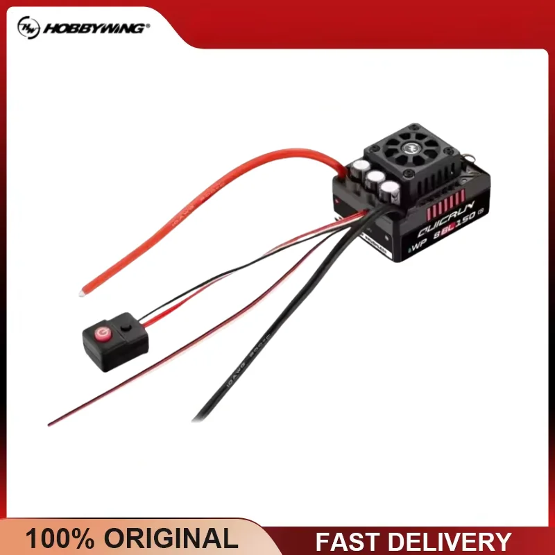 Hobbywing QuicRun WP8BL150 G2 150A ESC 3-6S 950A Peak 6A BEC IP67 for 1/8 Truck Buggy Truggy