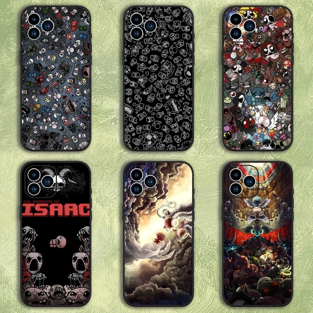 The Binding of Isaac Game Phone Case For iphone15 14 13 12 11 Pro Max Mini X 7 8 Soft Case