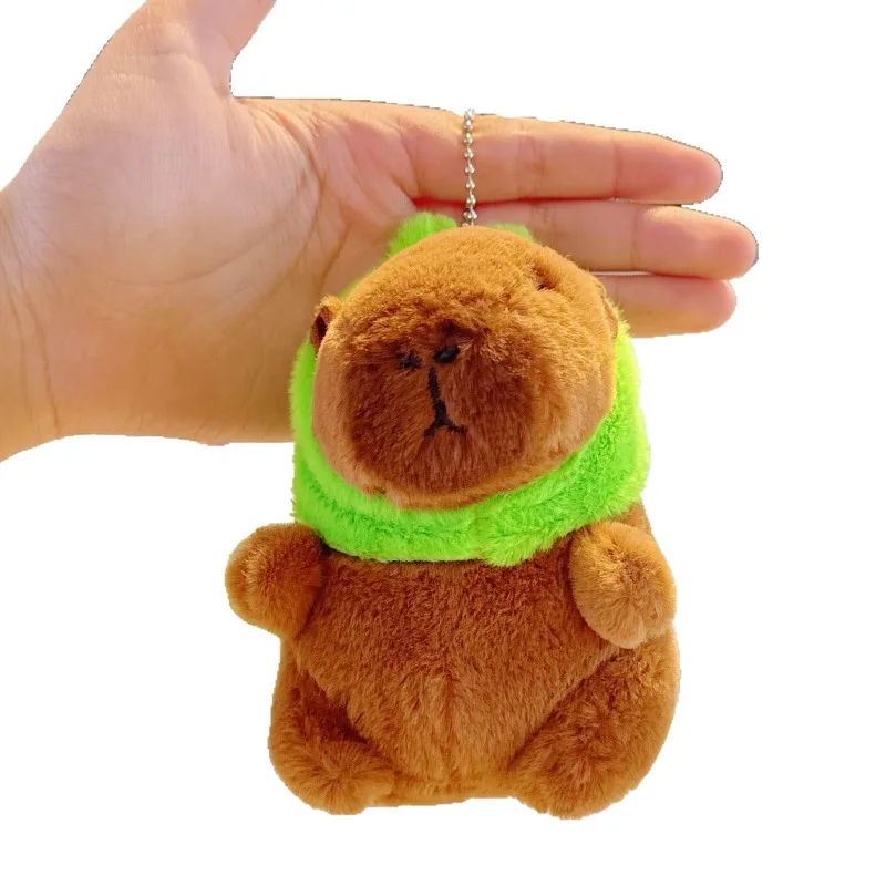

Capibara capybara pendant, doll bag, student gift, keychain, cute doll schoolbag pendant.