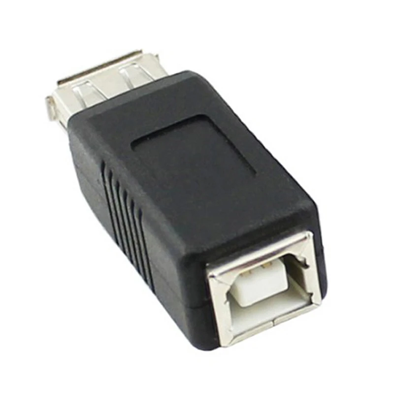 （Summer6）USB Type A Female To Printer Scanner Type B Female Adapter Adaptor Converter