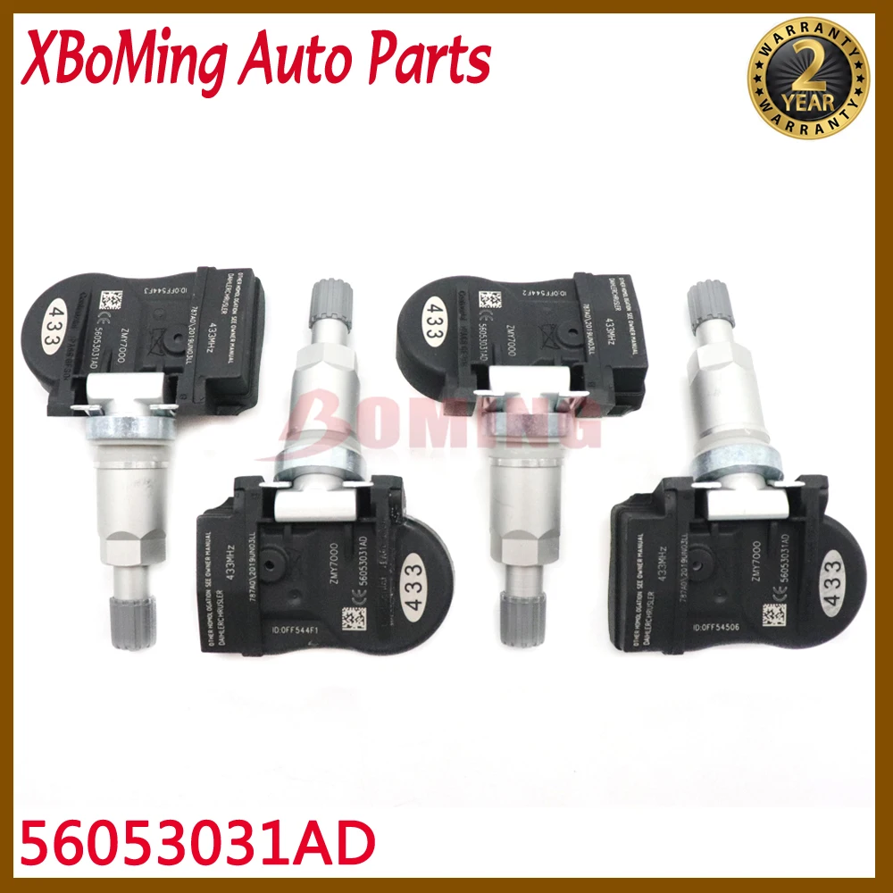 Система контроля давления в шинах для Dodge Grand Magnum Chrysler 200 300 Sebring, высокочастотный датчик 433 МГц