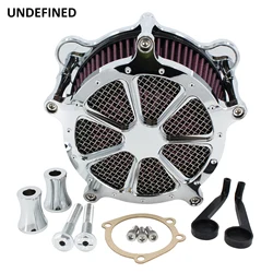 Motorcycle Chrome Air Cleaner Air Filter System For Harley XL 883 Sportster 91-up Touring Stree Glide 08-16 Dyna Softail Fat Boy