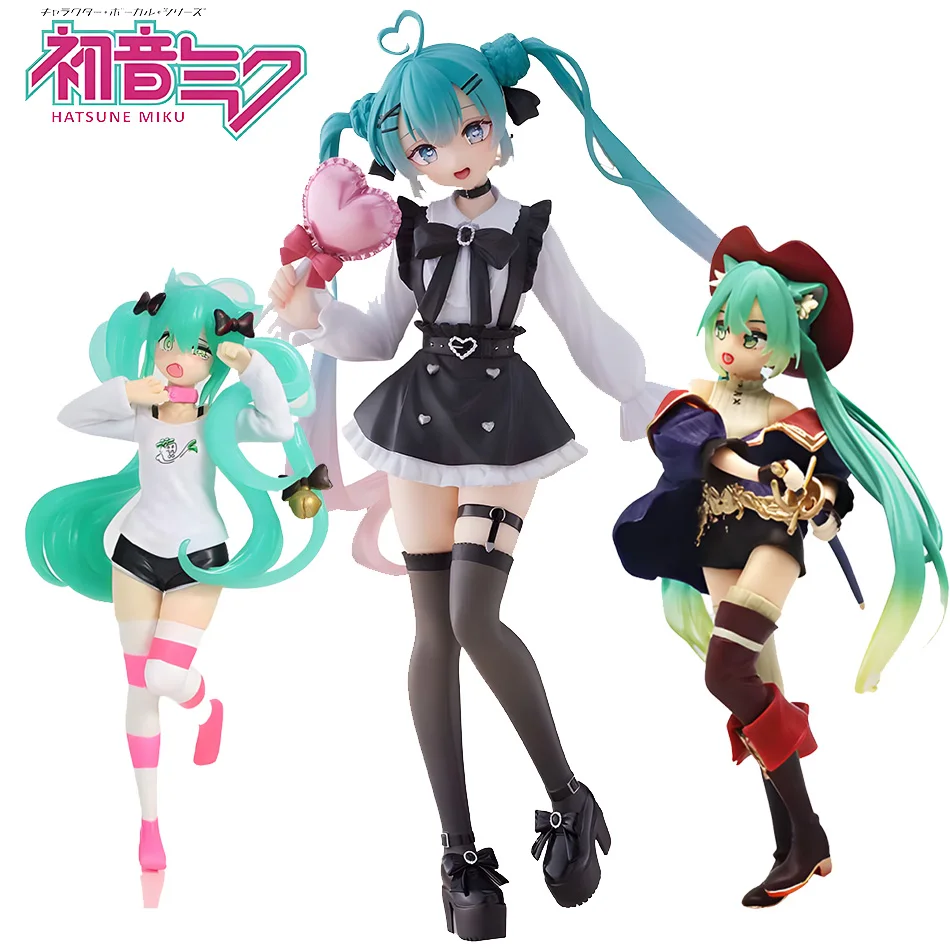 19cm Sexy Hatsune Miku Anime-Figur - PVC-Sammlermodell Mode-Subkultur Raumdekoration Actionfigur