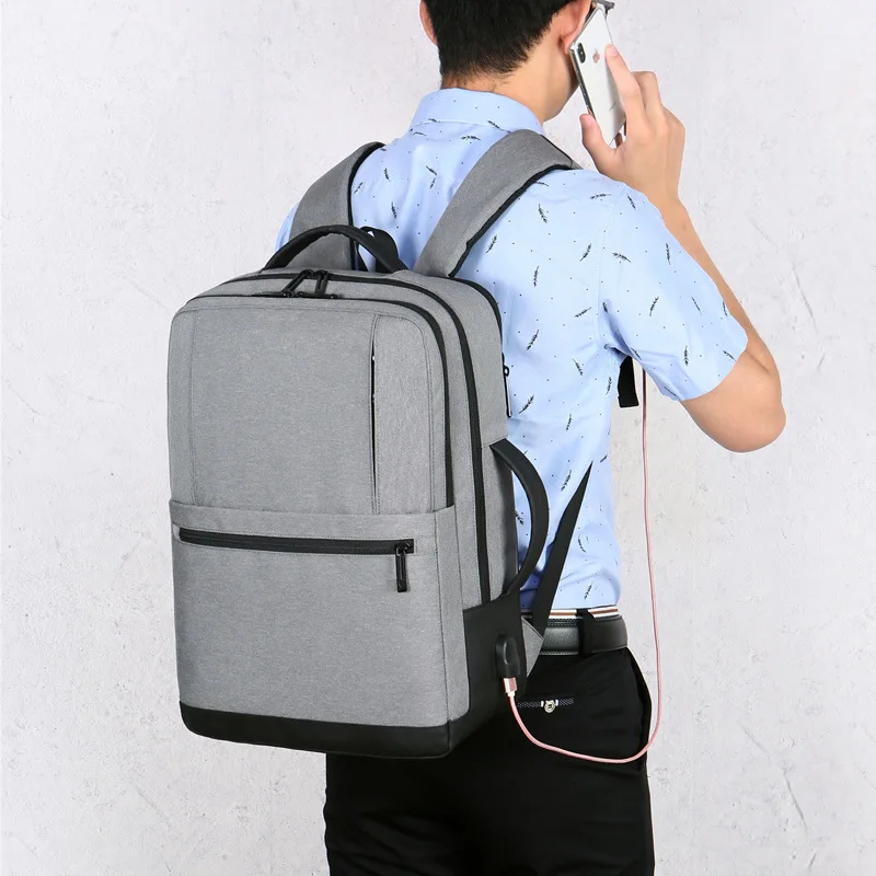 Laptop Bag Travel Backpack USB Charging Men Women Water Proof Rucksack College Student Shoulder Orthopedic Bags Mochilas Hombre