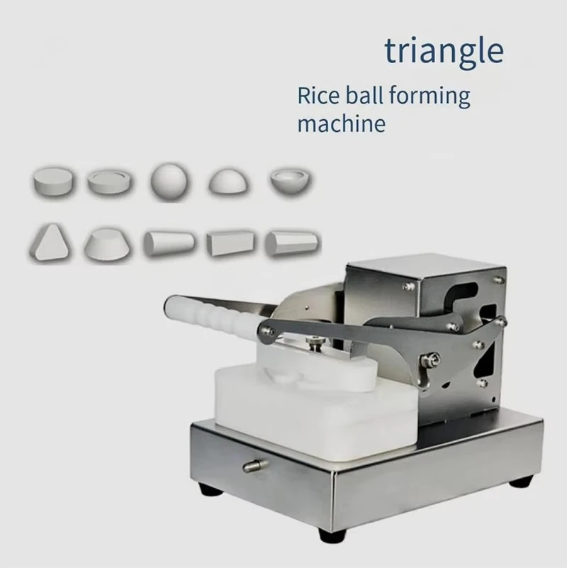 High Efficiency Cooked Rice Ball Forming Machine/triangle Rice Ball Machine/triangle Onigiri Making Machine