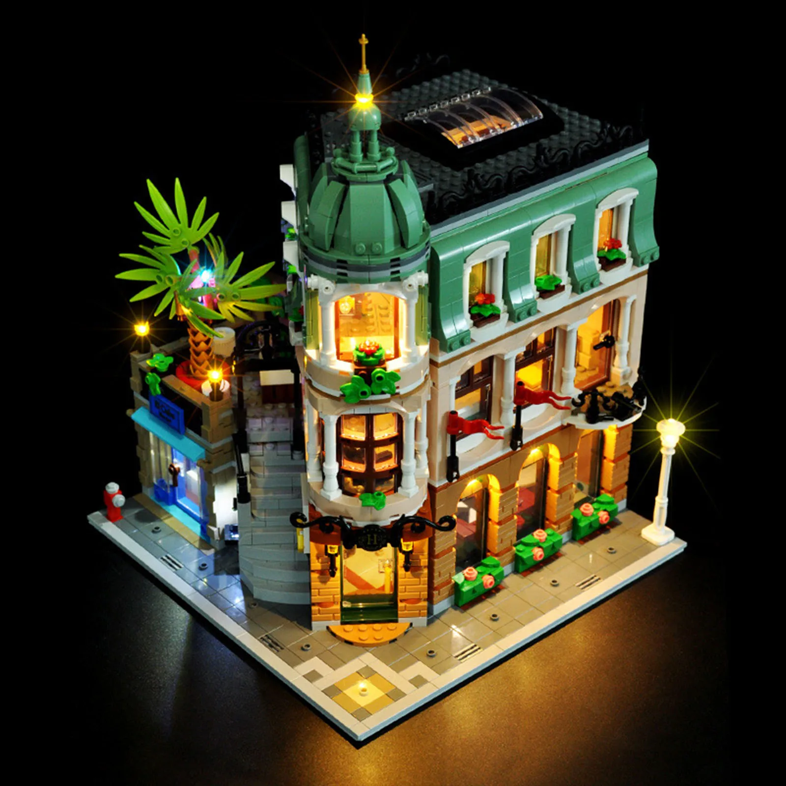 

LYBMTWF LED Lighting Kit for 10297, Compatible with Creator Expert Boutique Hotel Building Blocks Model, Not Include The Model