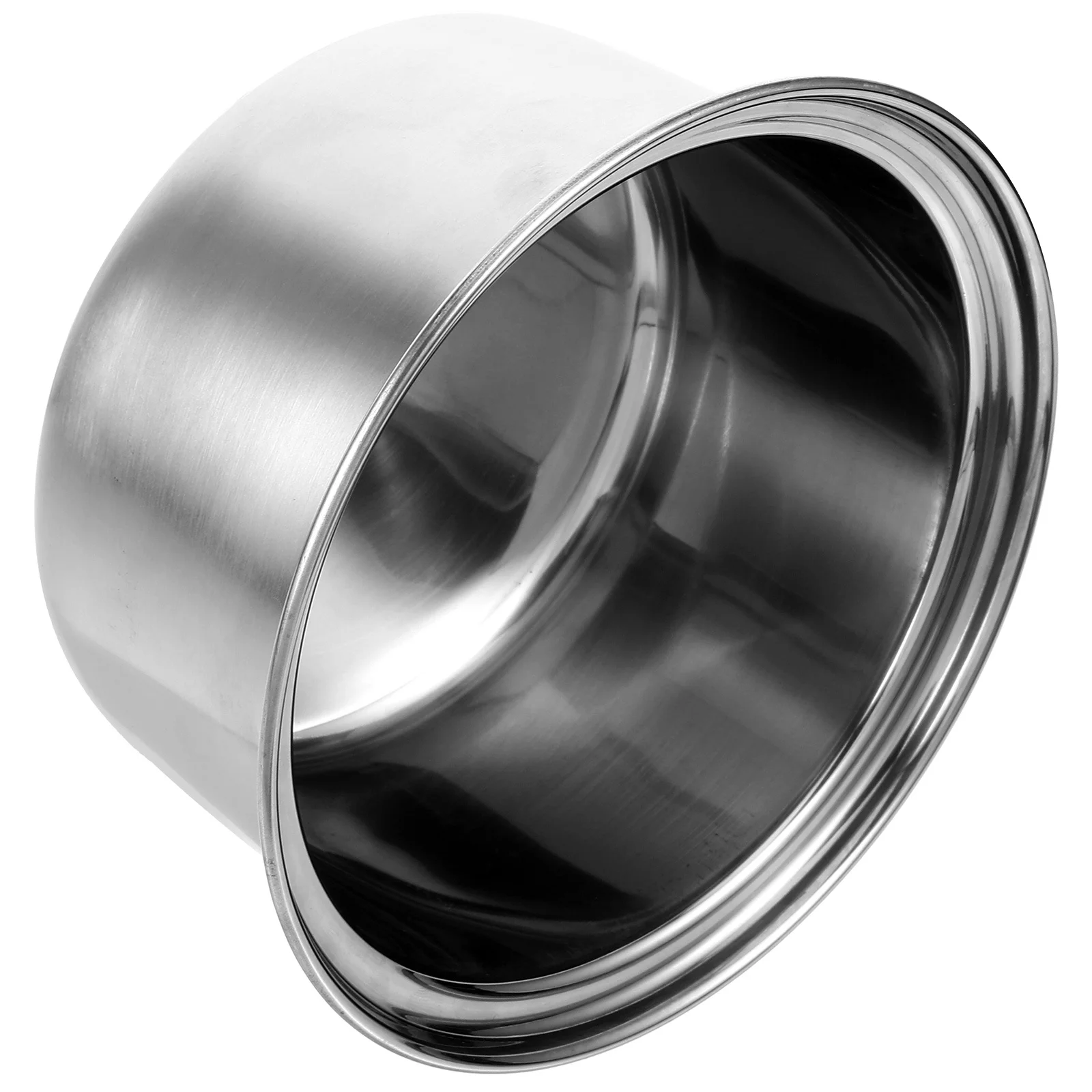 

Stainless Steel Clear Soup Hot Pot Liner Replacement Cooking Pot Liner for Induction Cooker Small Kitchen Restaurant Use