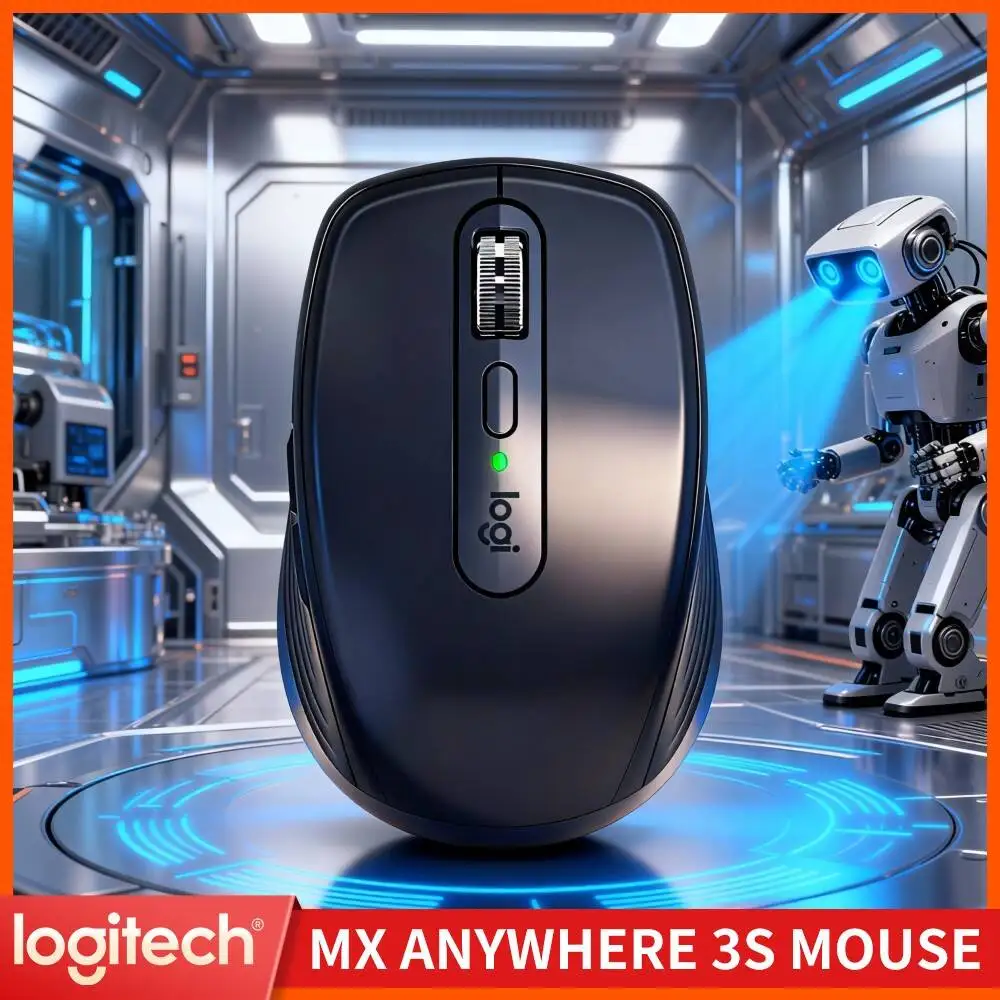 Logitech MX Anywhere 3S Wireless Mouse Multi-OS Support for Windows Mac iOS & Android