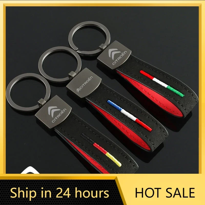 

Car Sticker Car Keyring For Citroen C3 C4 C2 C5 C1 Berlingo Jumper Grand Picasso C4L Saxo Xsara DS3 Elysee Key Chain Keychain Pe
