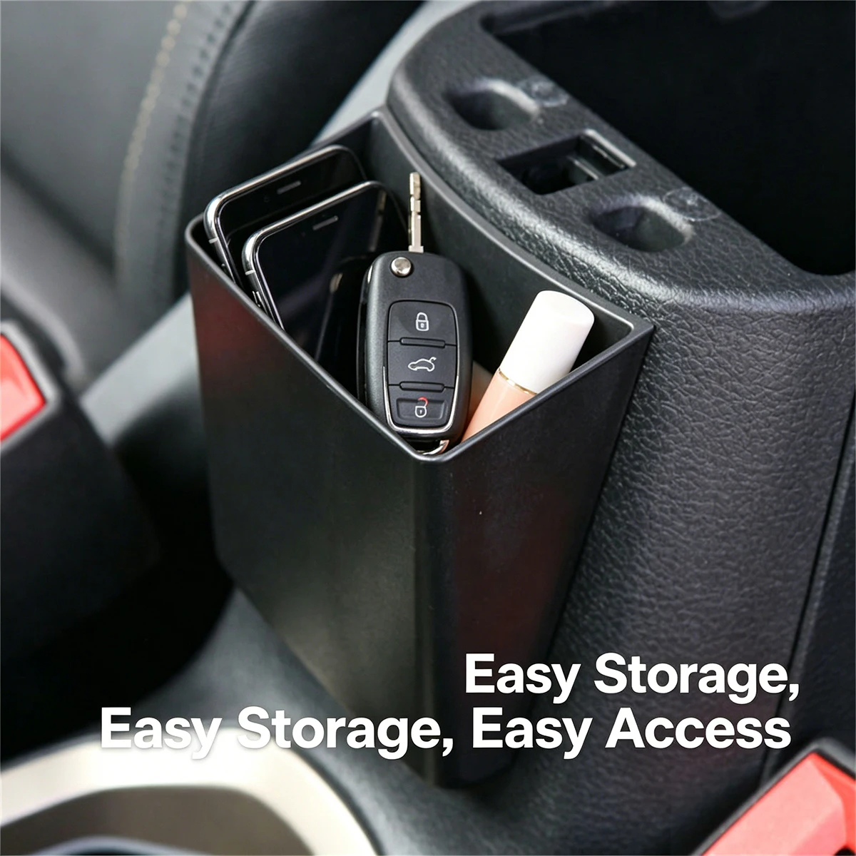 Gear Shift Storage Box Armrest Tray Organizer Insert Caddy for Jeep Compass 2017 2018 2019 2020 2021 Car Interior Accessories view 5