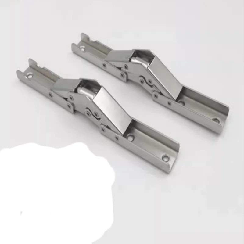 2pcs 90 degree folding hinge extended and flat 180 degree table support combination concealed hidden hinge