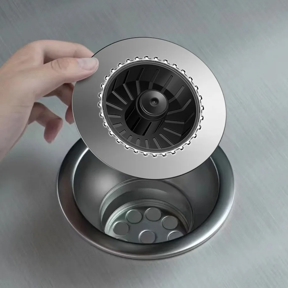 Unidirectional Drainage Kitchen Drainer Deodorization Anti-odor Sink Filter Insect Proof Anti-clogging Sewer Cover Home