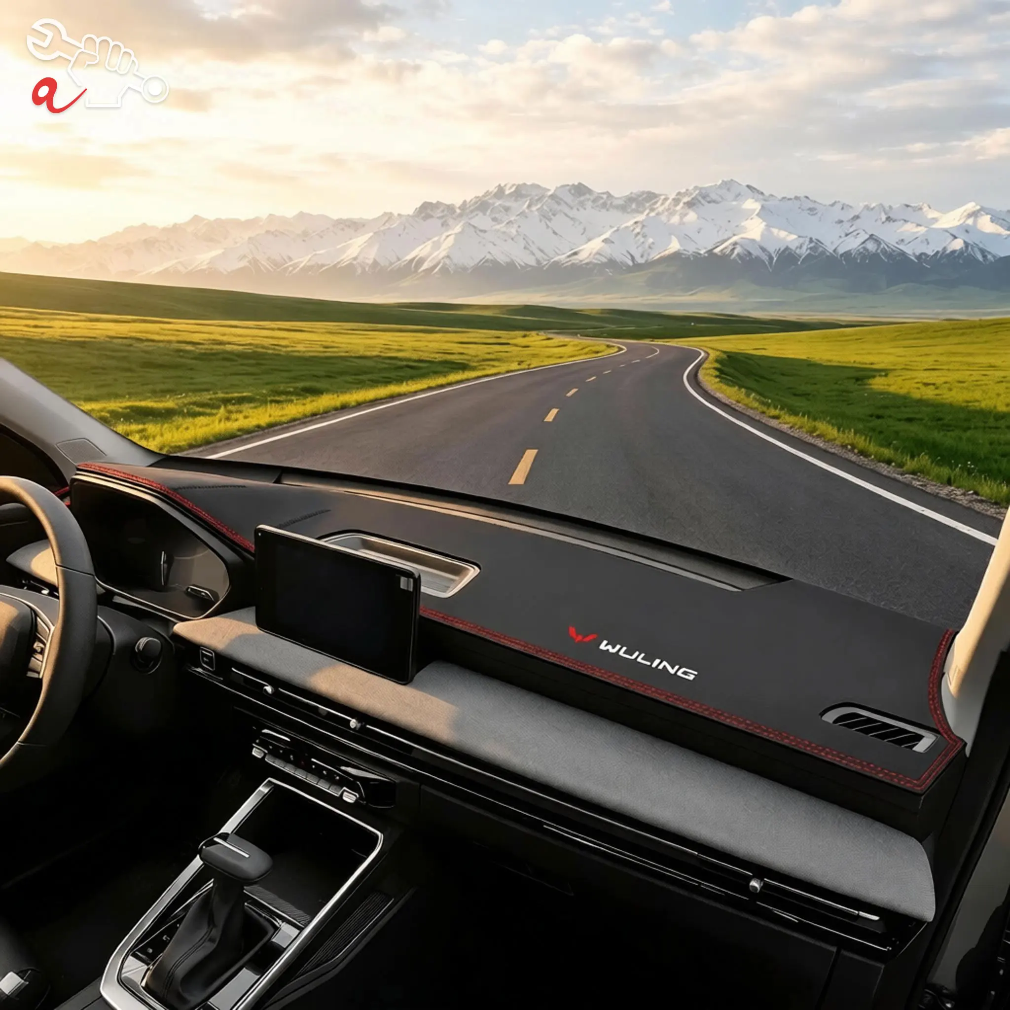 Custom Fit Car Dashboard Mat For Wuling Xingchi Alvez Chevrolet Groove 2022-2026 Anti-Glare Waterproof Heat Insulation Pad Cover