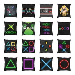 Luxury Just One More Game Cushion Cover Polyester Video Game Gaming Gamer Throw Pillow Case Home Decor