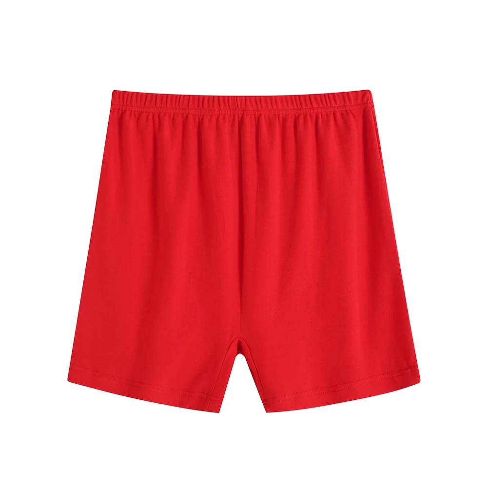 Heren Katoenen Comfortabele Zachte Shorts Effen Kleur Huidvriendelijke Slips Casual Losse Homewear Groot Formaat Nachtkleding Pyjama