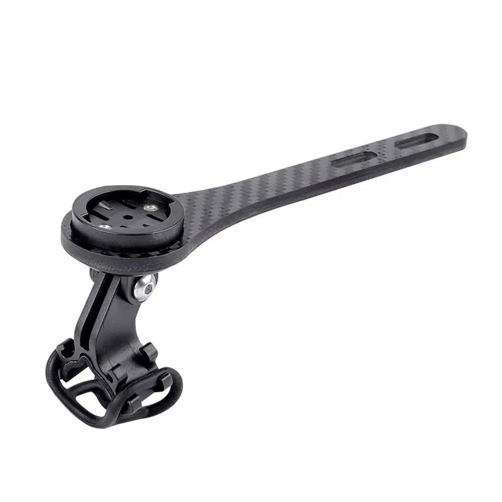 Bicycle Computer Extended Holder Carbon Fiber Bracket Road Bike Stopwatch Speedometer Mount Holder For Garmin Bryton Light Stand