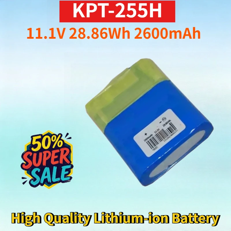 

Newest KPT-255H 11.1V 28.86Wh 2600mAh Rechargeable Battery Pack for High Quality High Capacity Lithium-ion Replacement Battery