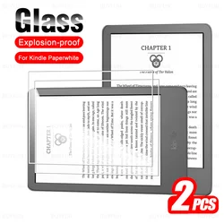 2Pcs For Kindle Paperwhite 1 2 3 4 10th Generation 2018 6 inch Tempered Glass Paper White 5 11th Gen 6.8in 2022 Screen Protector